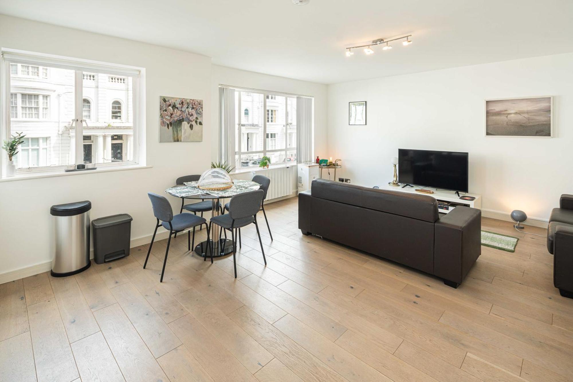 Apartament Charming Newly Refurb 2-Bed 2-Bath Entire Apartment With Ac Near Hyde Park, Paddington, Nottinghill And Kensington In Zone 1 Central London